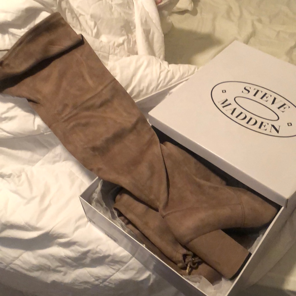 Steve Madden Over The Knee Boots Size 9
